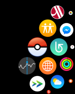 pokemon go icon on apple watch