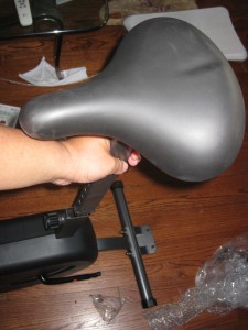 seat for wii exercise bike
