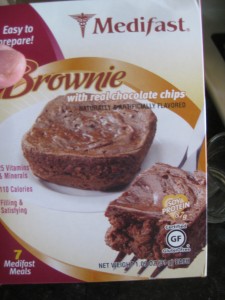 medifast brownie