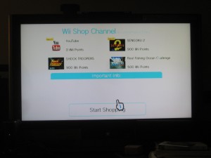 wii shop channel on wii