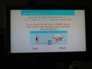 insert sd card into wii