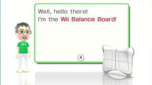 welcome from the balance board