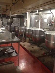 galley in intrepid