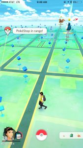 collecting items from pokestop with pokemon go plus