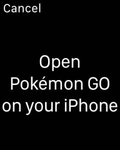 open pokemon go on your iphone